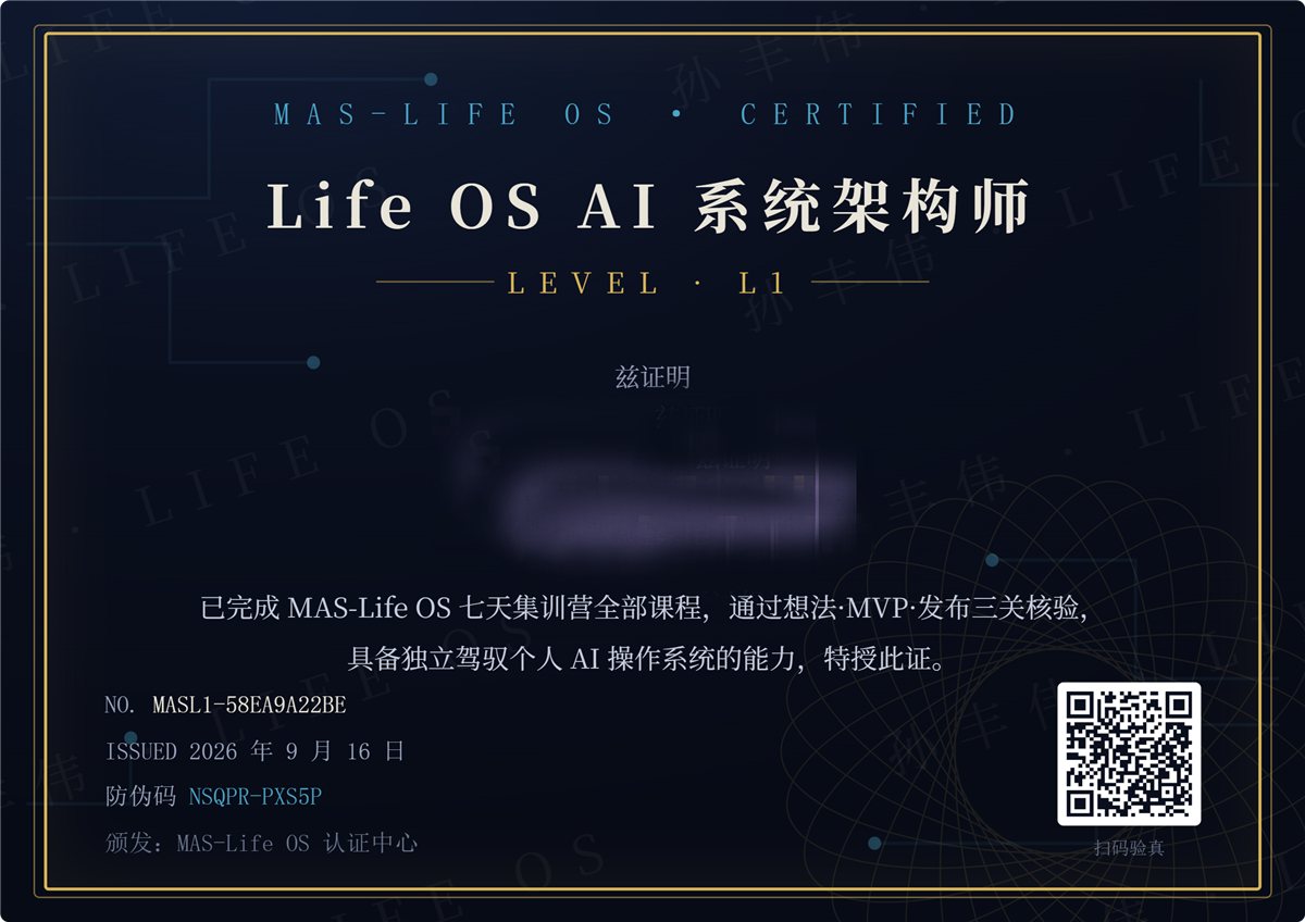 AI系统架构师证书